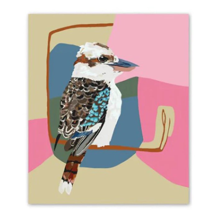 Paint By Numbers - Kookaburra Laugh