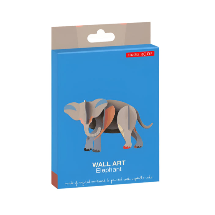 Cardboard Wall Art Small - Elephant