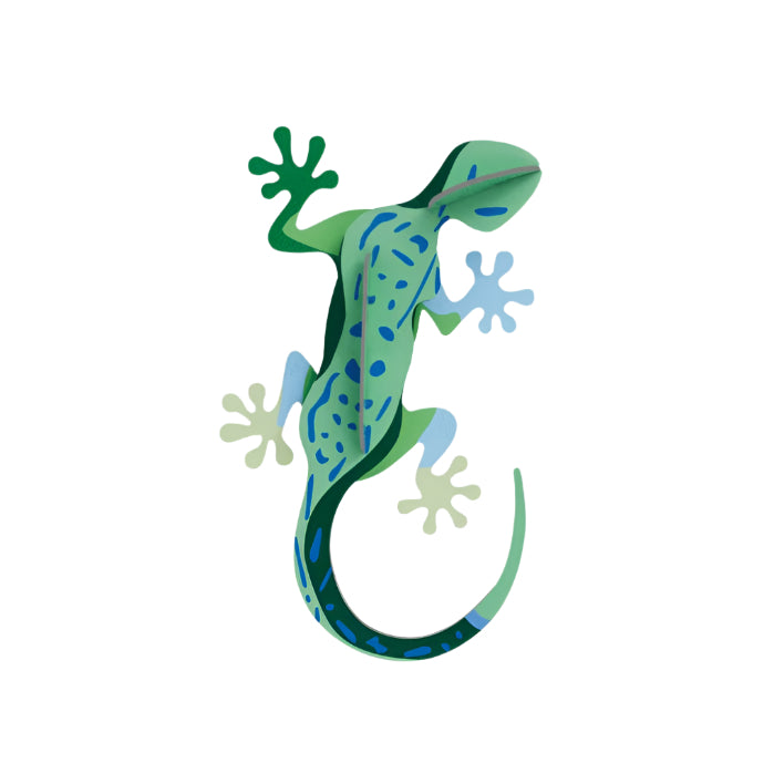 Cardboard Wall Art Small - Gecko