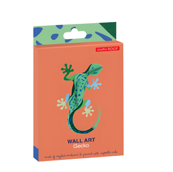 Cardboard Wall Art Small - Gecko