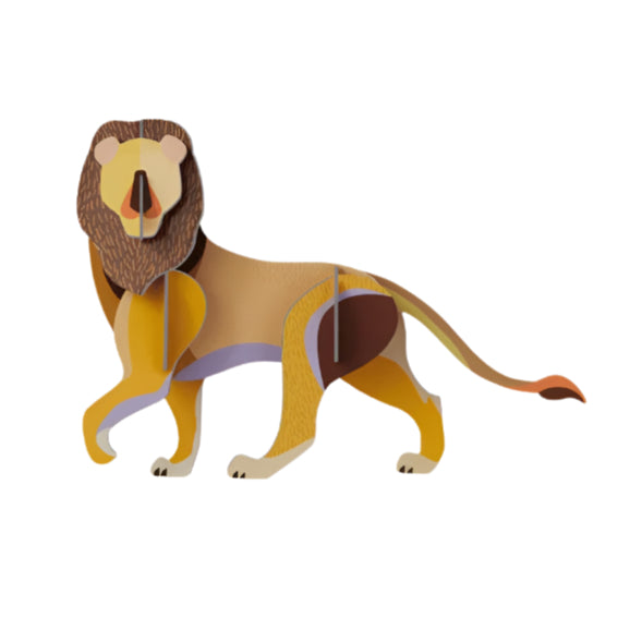 Cardboard Wall Art Small - Lion