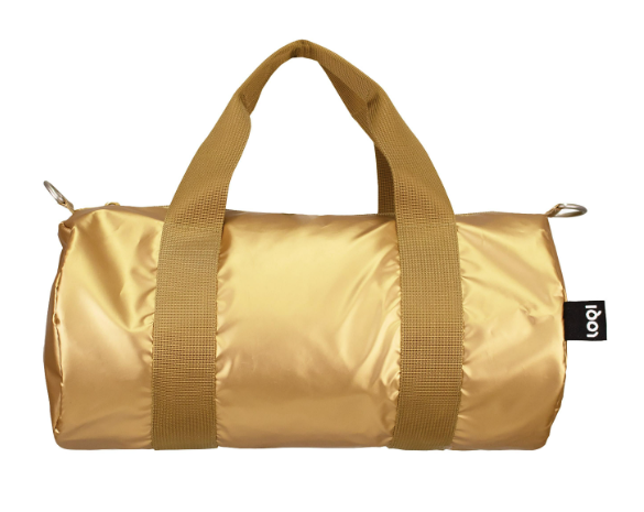 Mini Weekender Bag - Metallic Gold