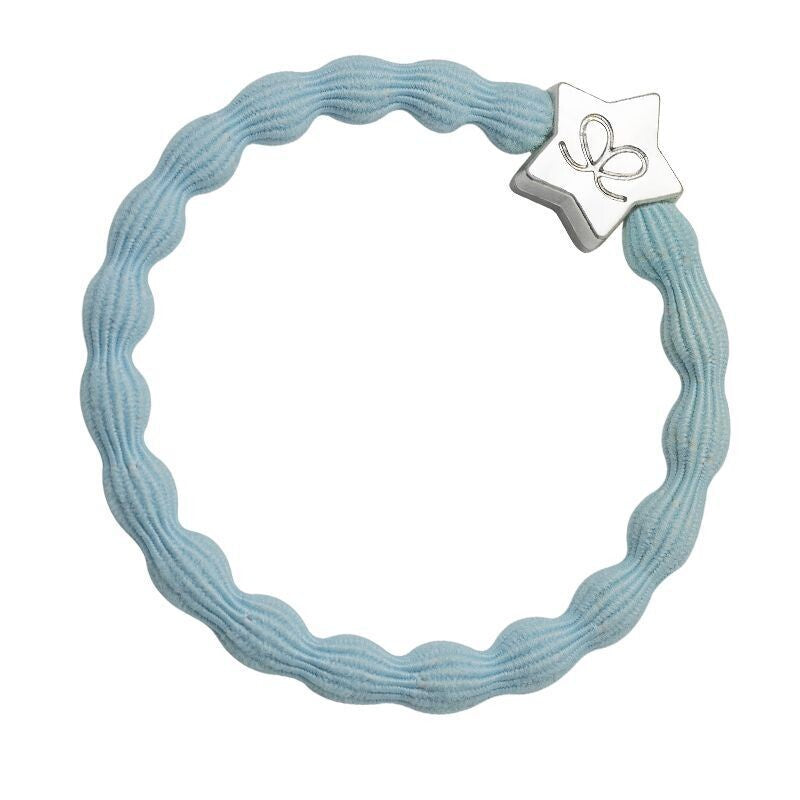 Sky Blue Bangle/Hair Band - Silver Star