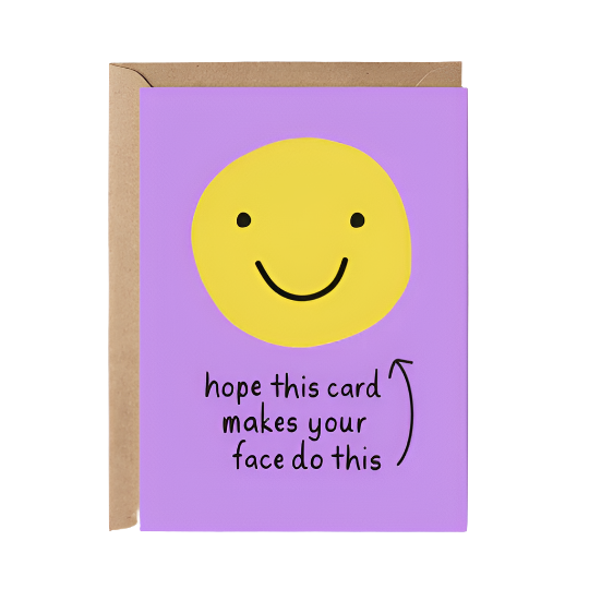 Smiley Face Card