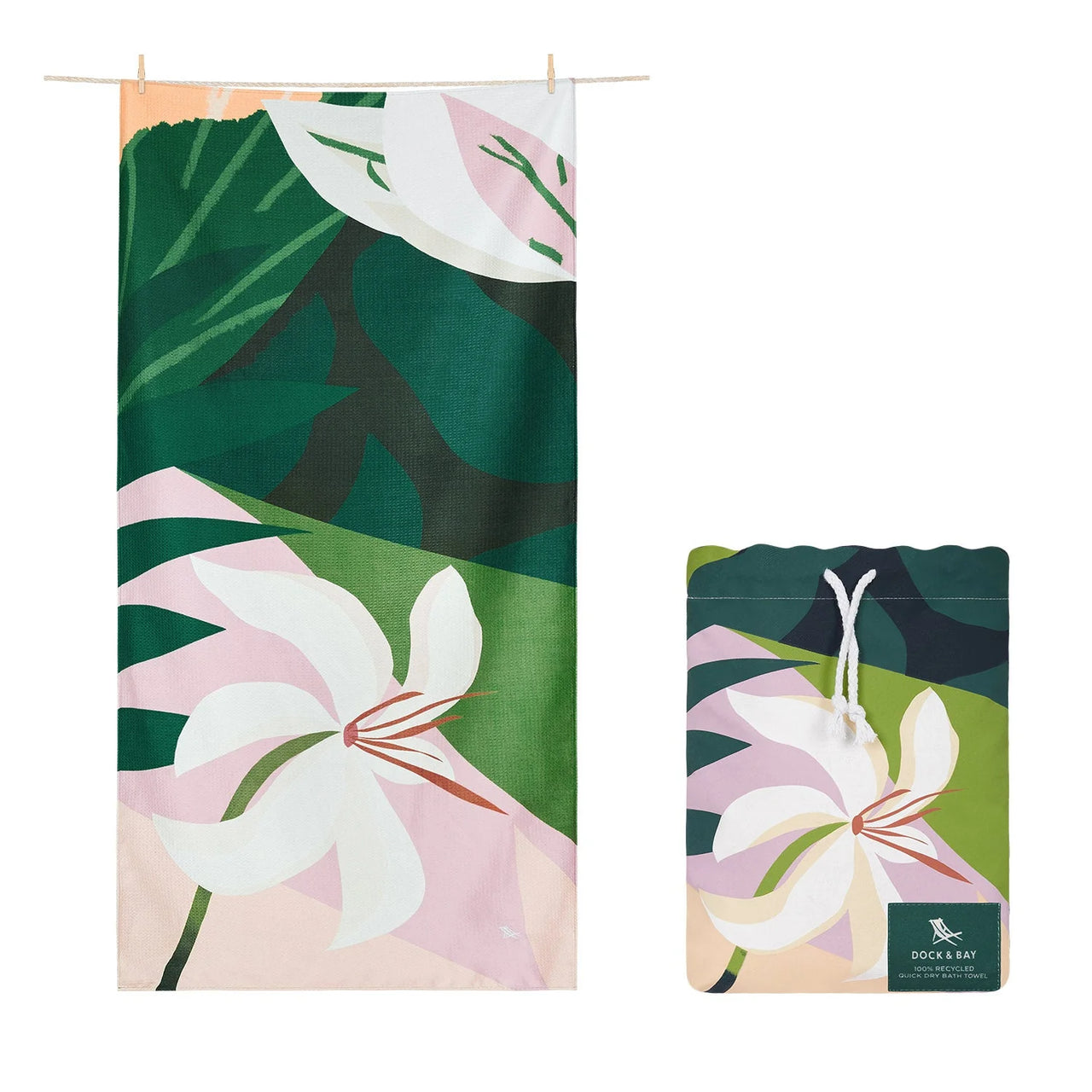 Dock & Bay Bath Towel - Monte Verde