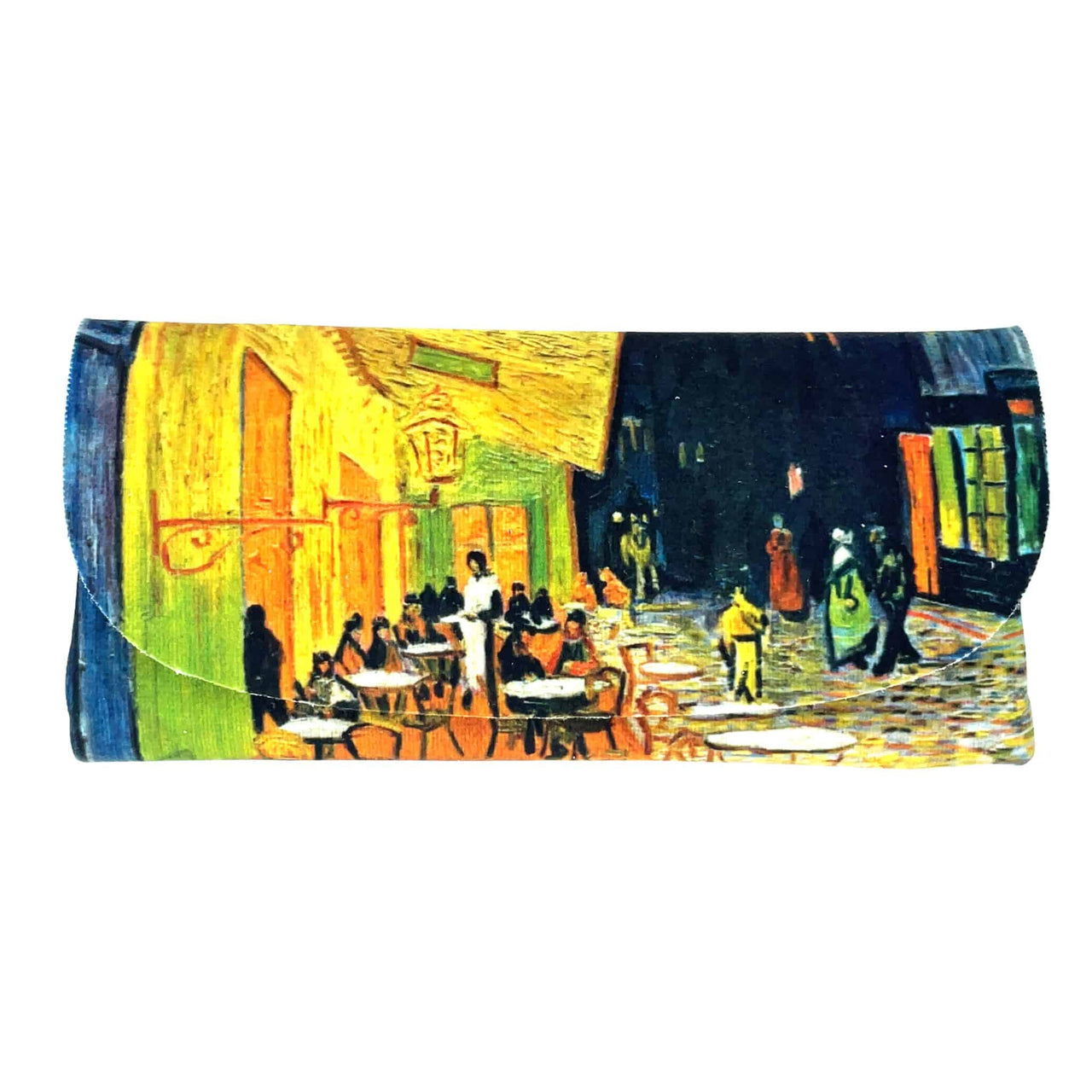 Velour Glasses Case - Terrace of the Cafe