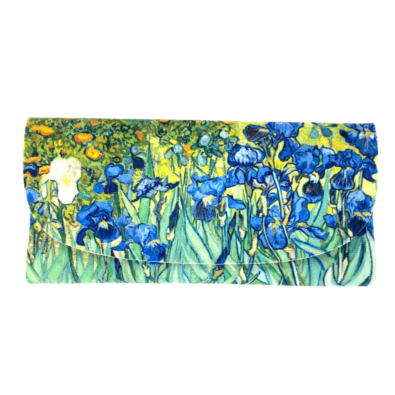 Velour Glasses Case - Irises