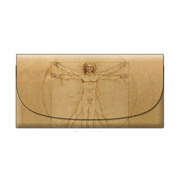 Velour Glasses Case - Leonardo da Vinci, Vitruvian Man