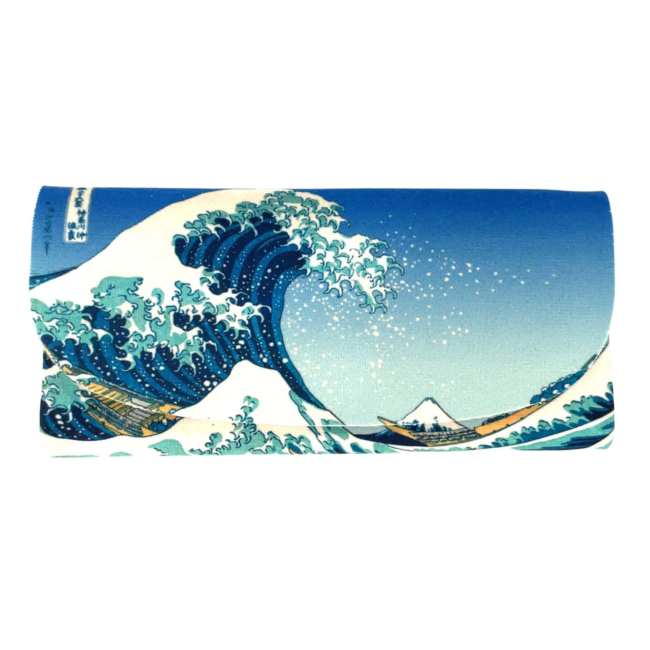 Velour Glasses Case - The Great Wave