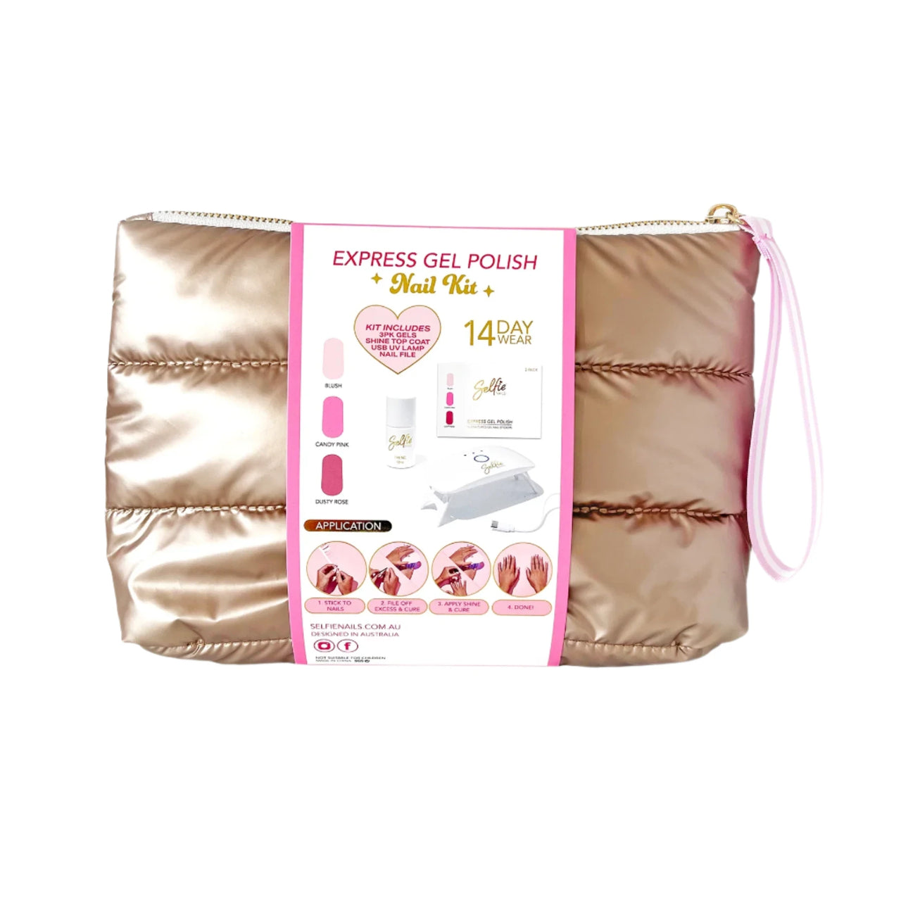 Beauty Bag Nail Kit - Mocha