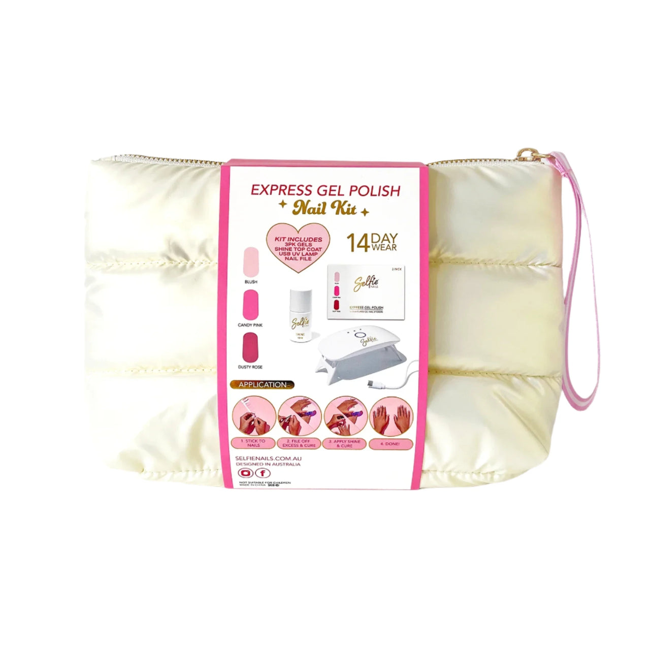 Beauty Bag Nail Kit - Pearl