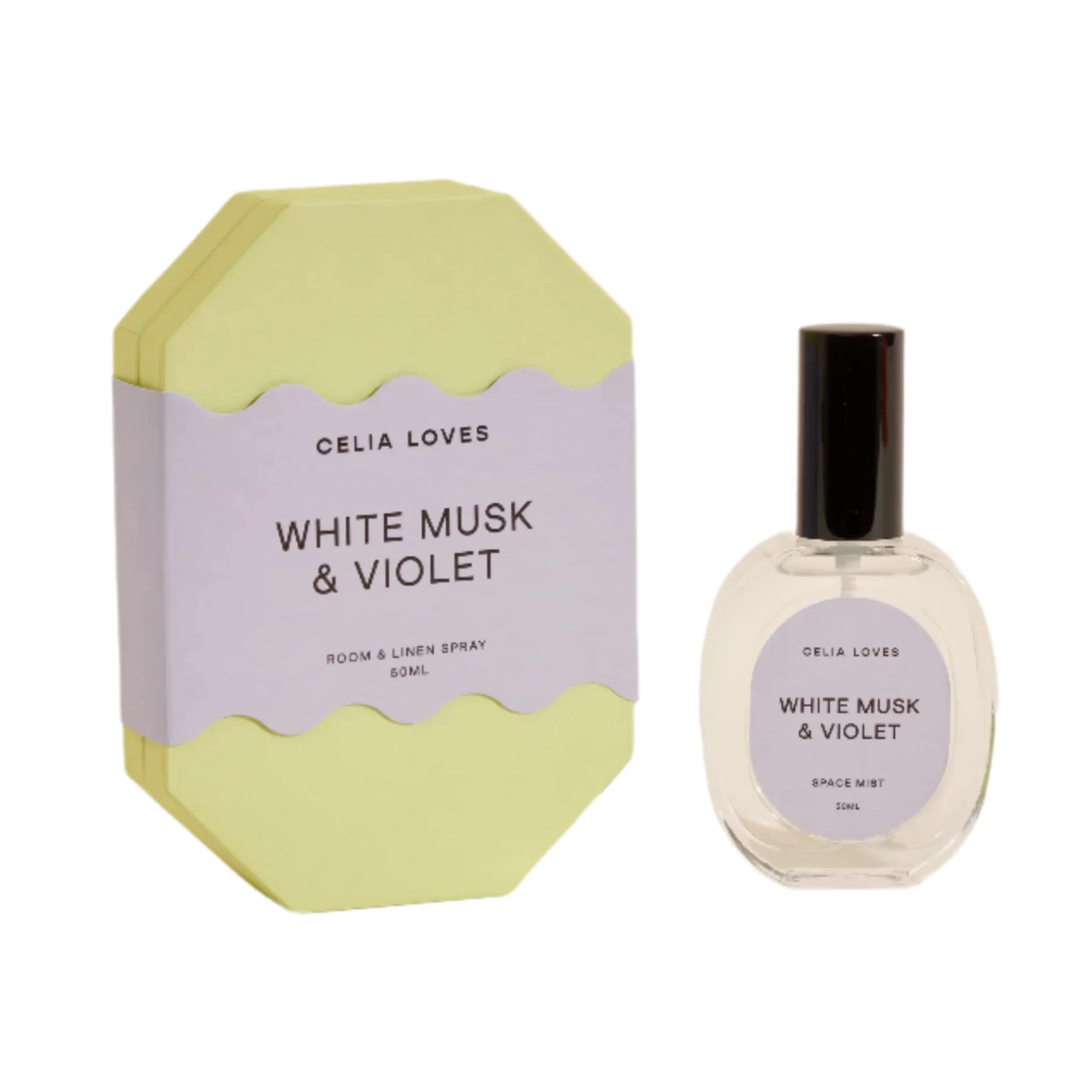 Celia Loves Room Spray - White Musk & Violet