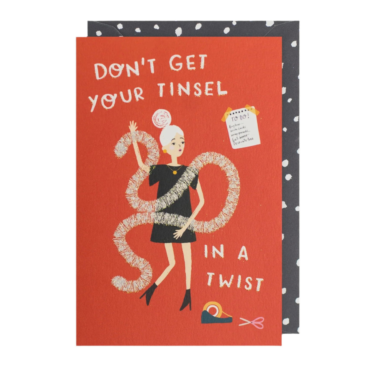 Don't Get Your Tinsel in a Twist Card