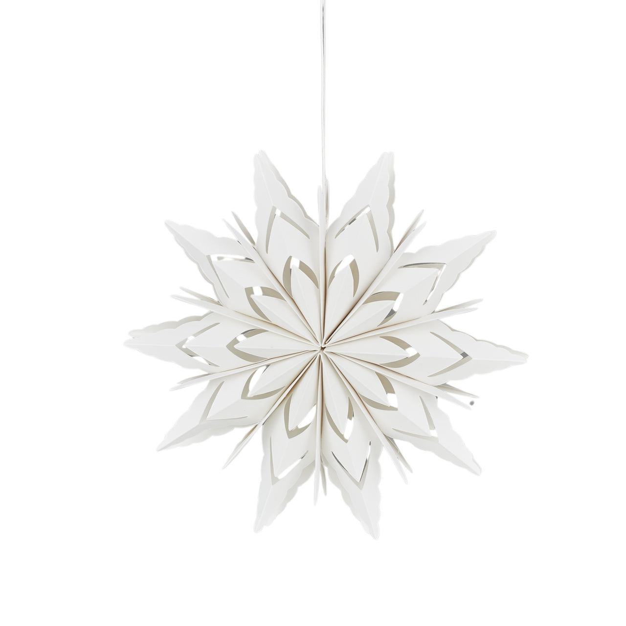 Hanging Snowflake Paper Decoration - 2