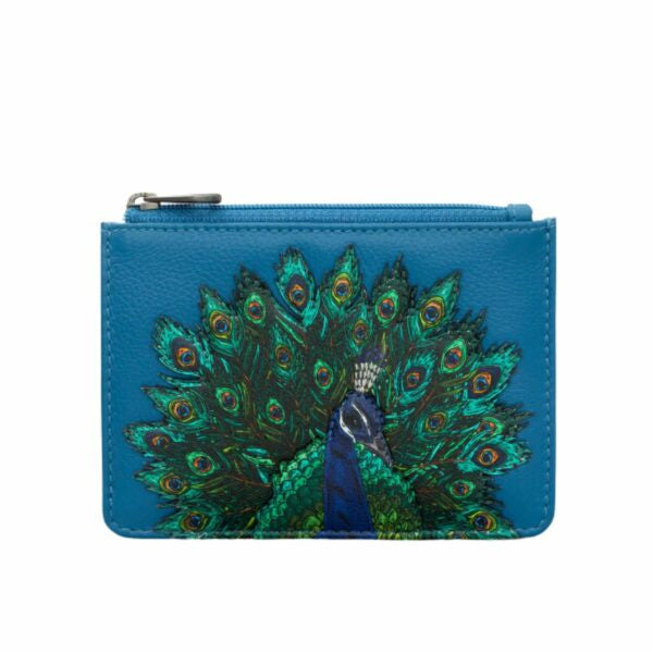 Franklin Zip Top Purse - Peacock Plume