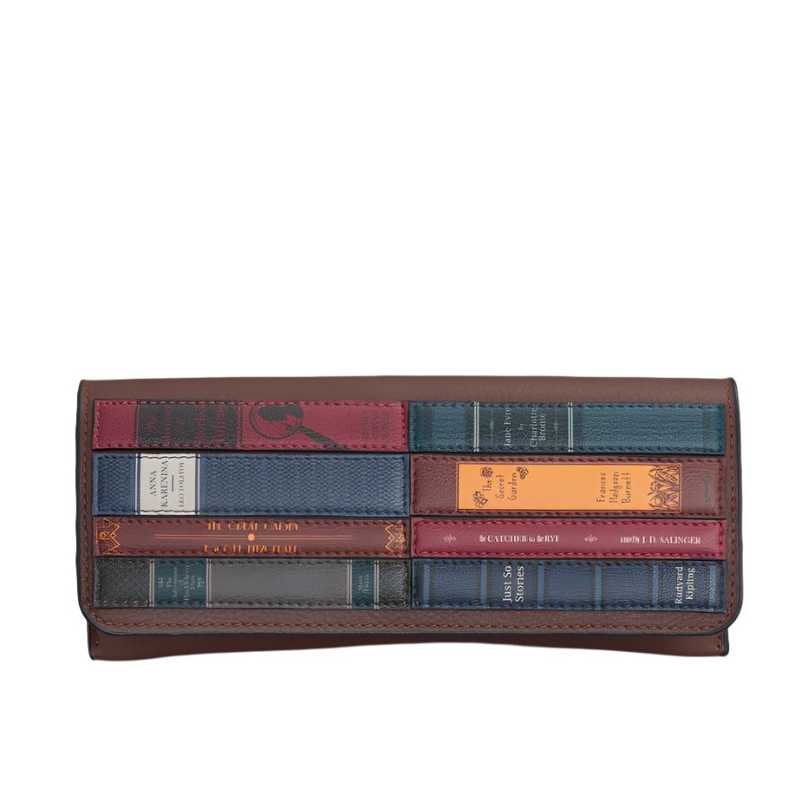 Leather Glasses Case - Bookworm Classic Brown