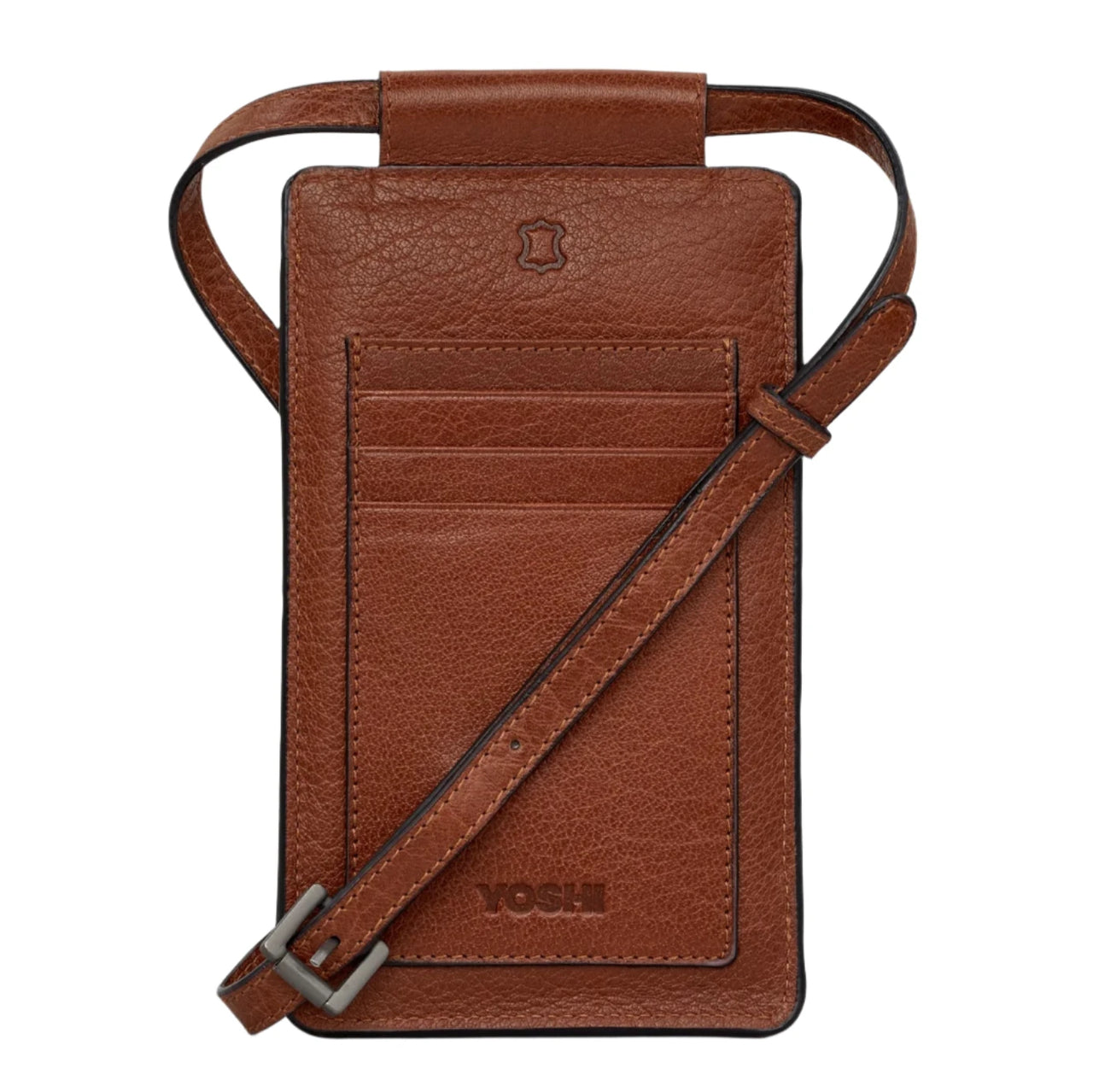 Leather Phone Case - Shakespeare Bookworm Brown