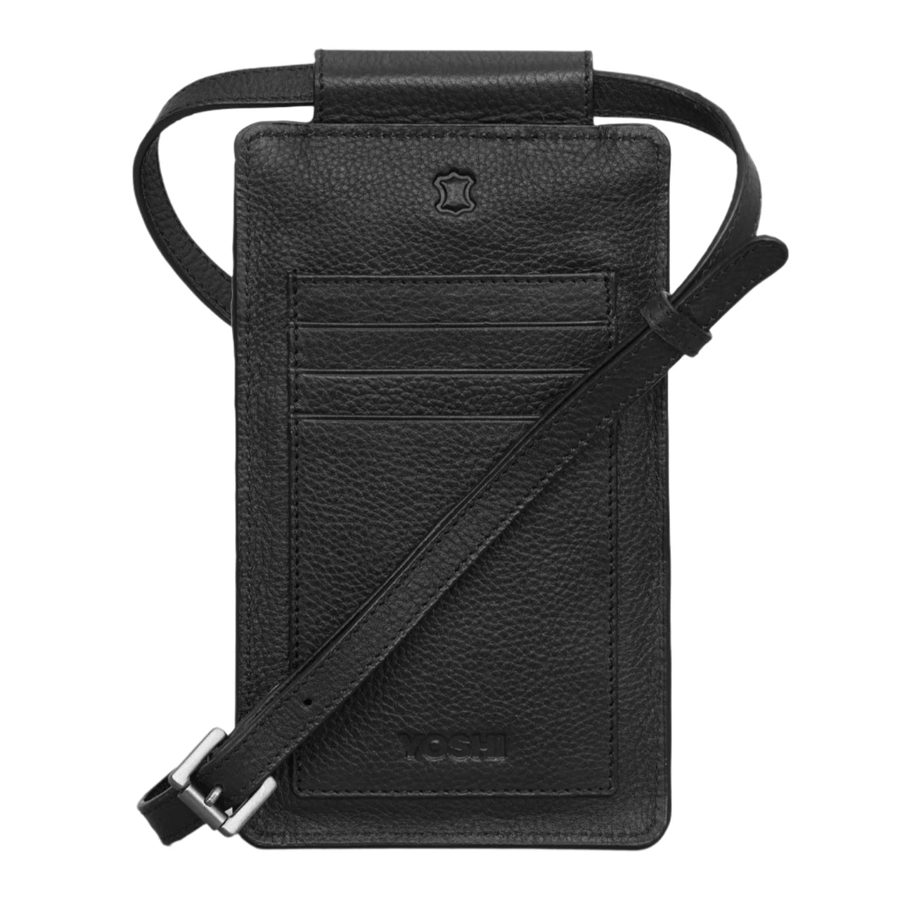 Leather Phone Case - Dickens Bookworm Black