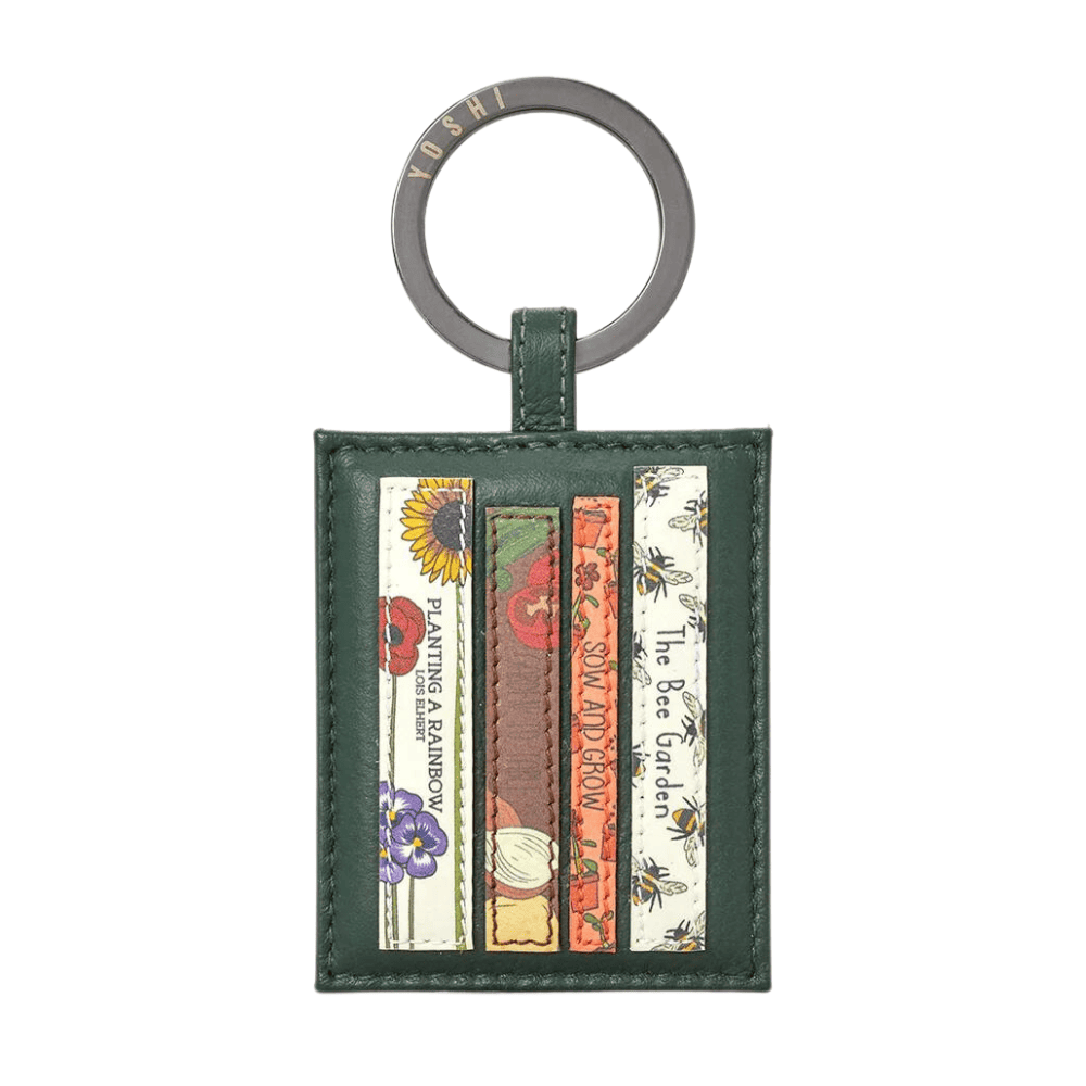 Yoshi Leather Keyring - Bookworm - Green Fingers