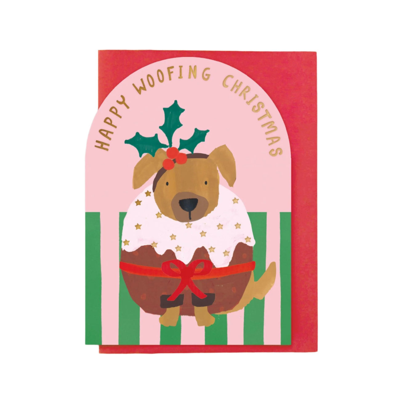 Happy Woofing Christmas Card