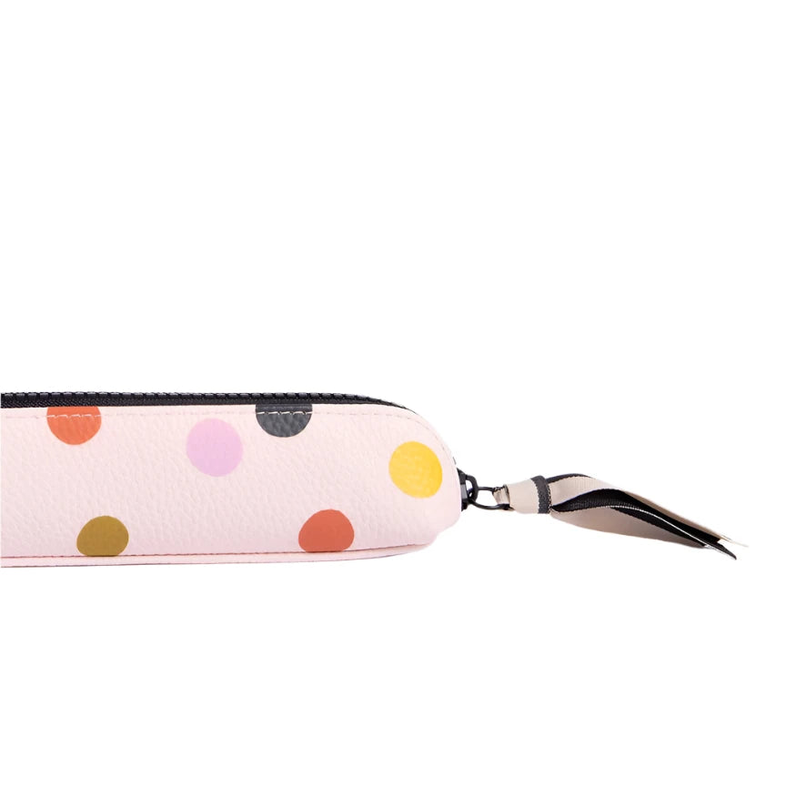 CG Pencil Case - Pale Pink Multi Spot