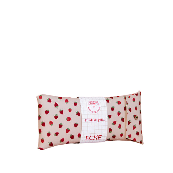 ECKE Glasses Case - Fresas Nude