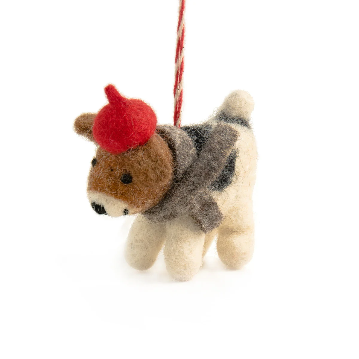 Handcrafted Christmas Decoration - Dog Delilah