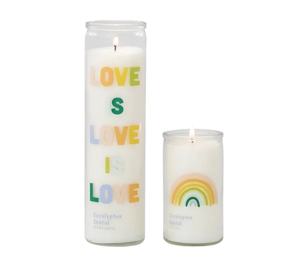 Spark Candle 5oz - Love Is Love Is Love (Eucalyptus & Santal)