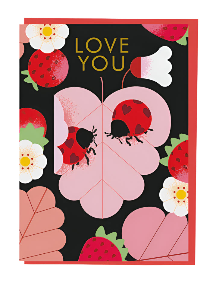 Love You Ladybird Card