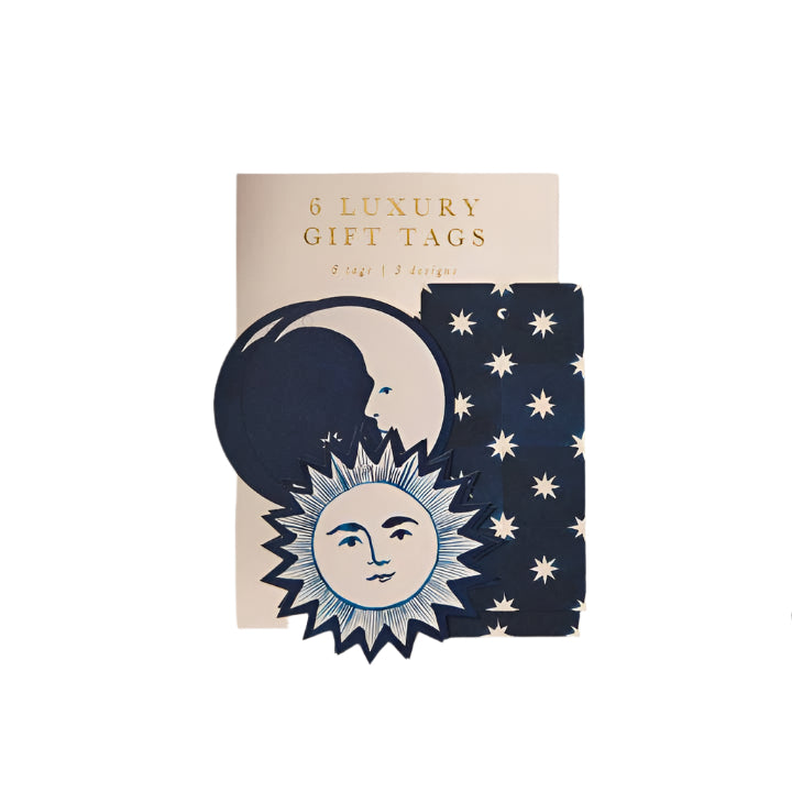 Sun & Moon Gift Tags - Set of 6