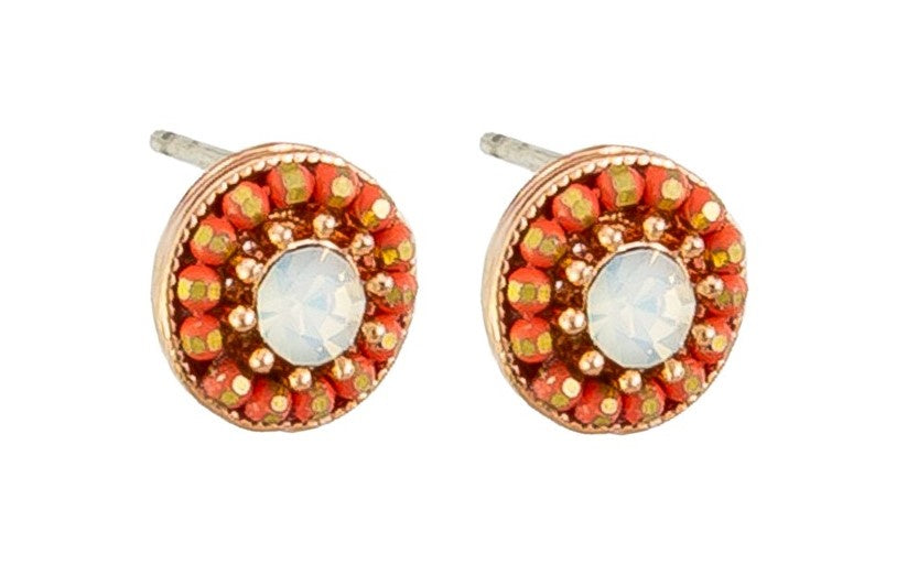 Orange St Ives Studs