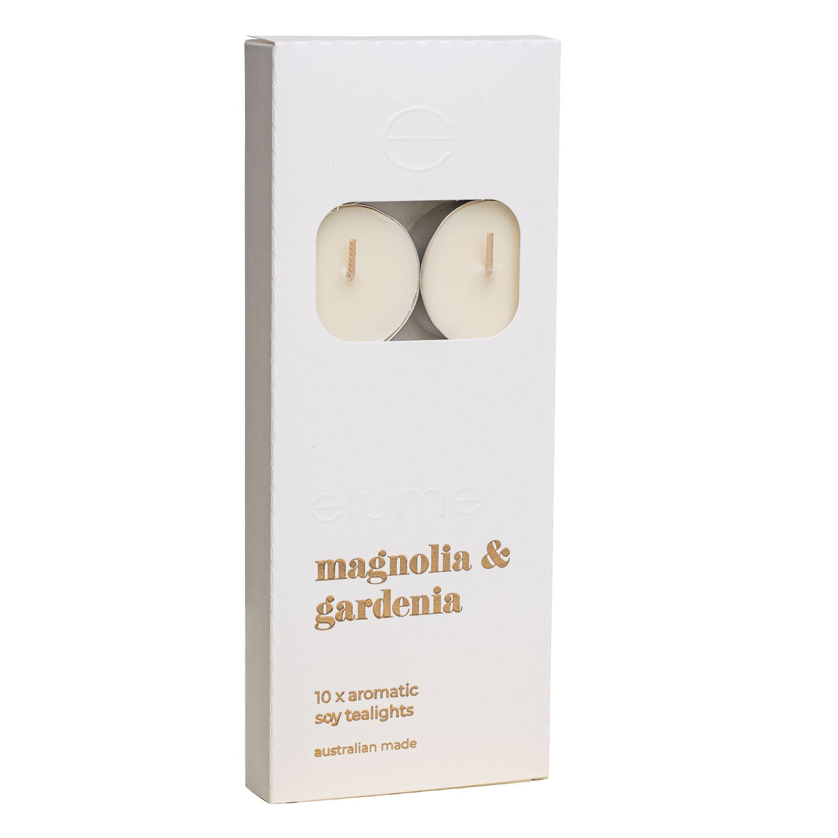 Soy Tealights Set of 10 - Magnolia & Gardenia