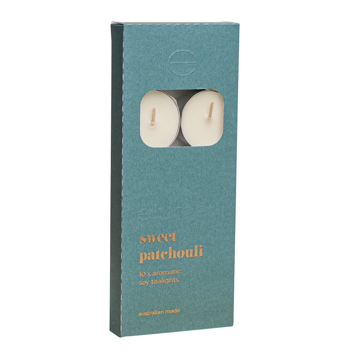 Soy Tealights Set of 10 - Sweet Patchouli