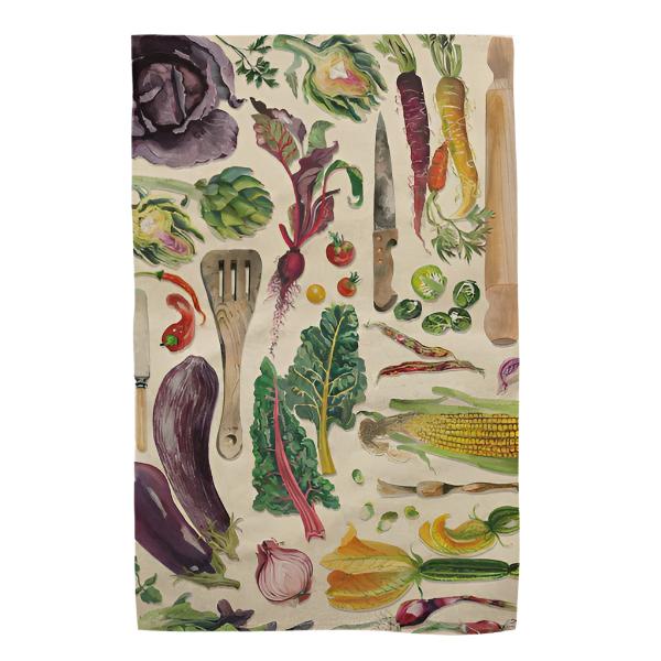 Dig In The Garden Tea Towel