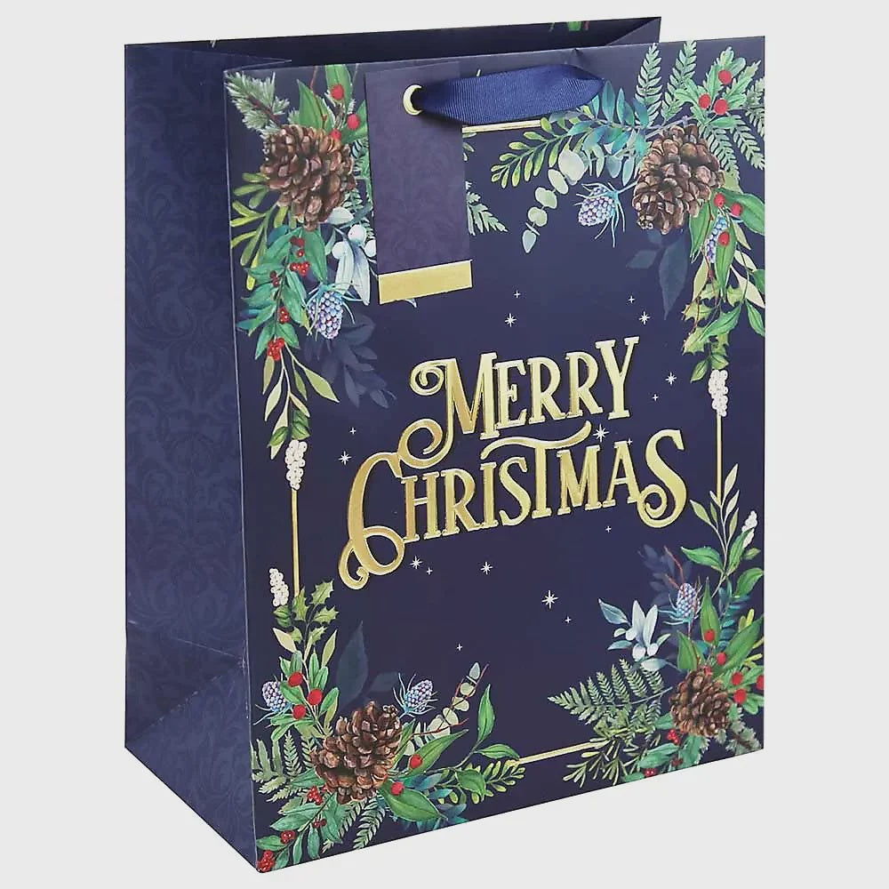 Merry Christmas Foliage Bag