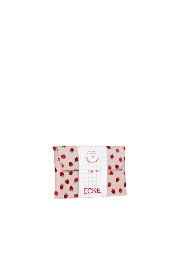 ECKE Card Holder - Fresas Nude