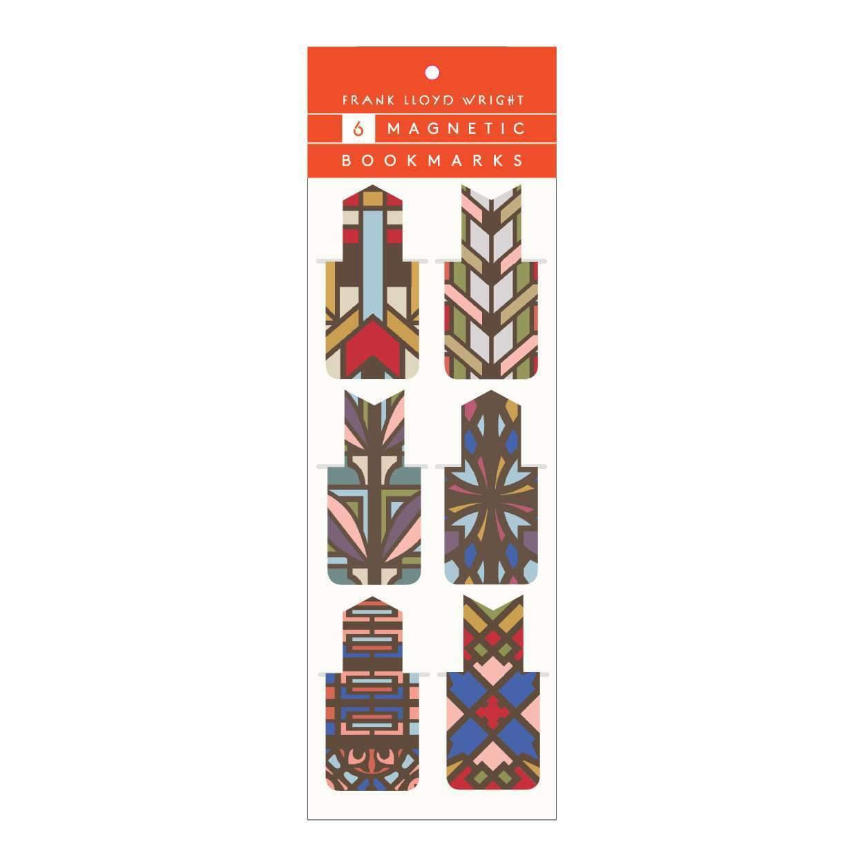 Frank Lloyd Wright: 6 Magnetic Bookmarks