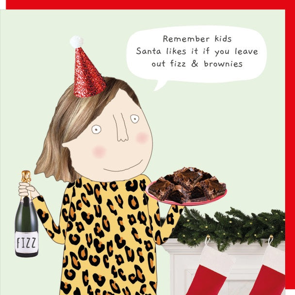 Fizz & Brownies Card