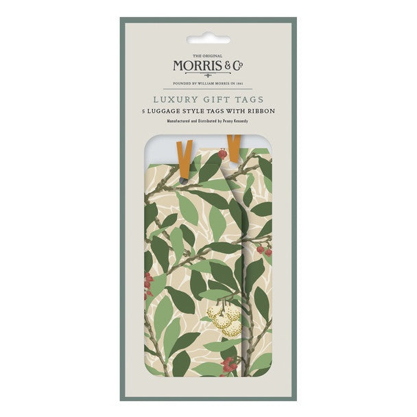 William Morris Gift Tags - Arbutus