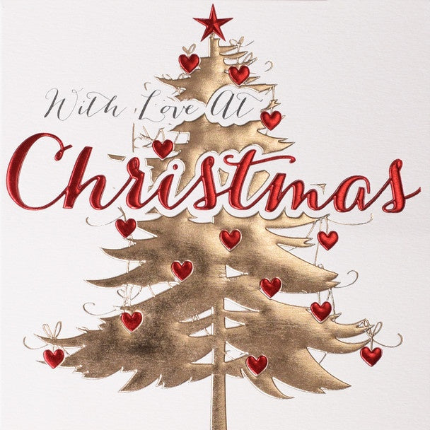 With Love At Christmas Card