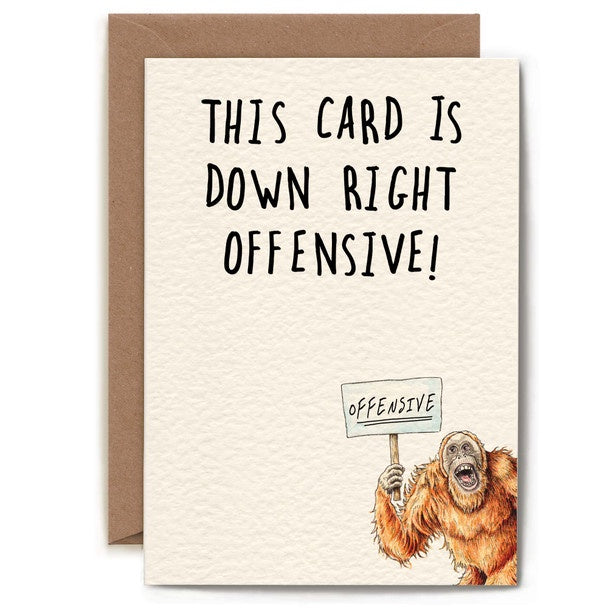 Down Right Offensive Card