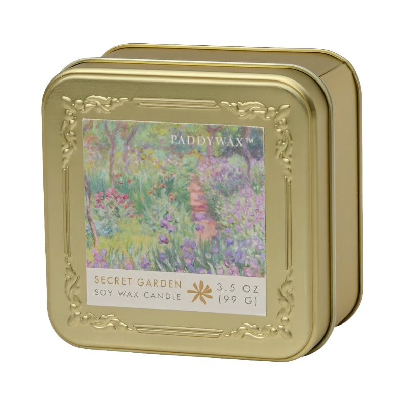 Impressionist Tin Candle 99g - Monet, The Artist’s Garden at Giverny