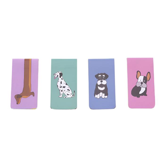 Magnetic Bookmarks Set of 4 - The Dog Collective