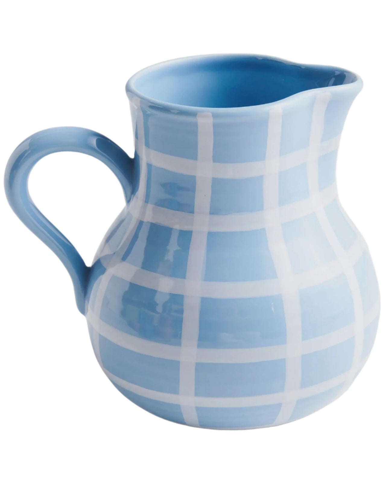 Blue Bird Tartan Water Jug