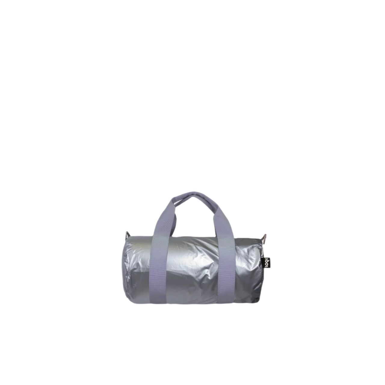 Mini Weekender Bag - Metallic Silver