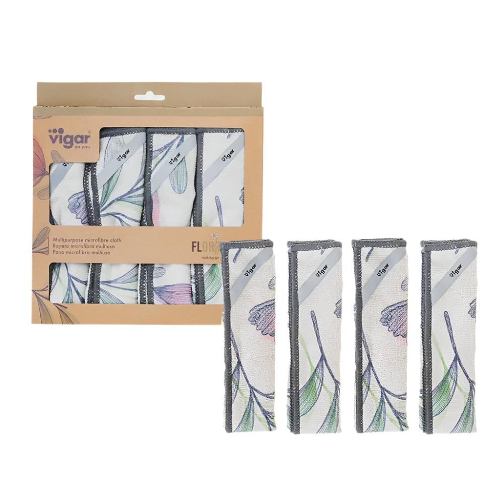 Florganic Microfibre Cloth 4 Pack