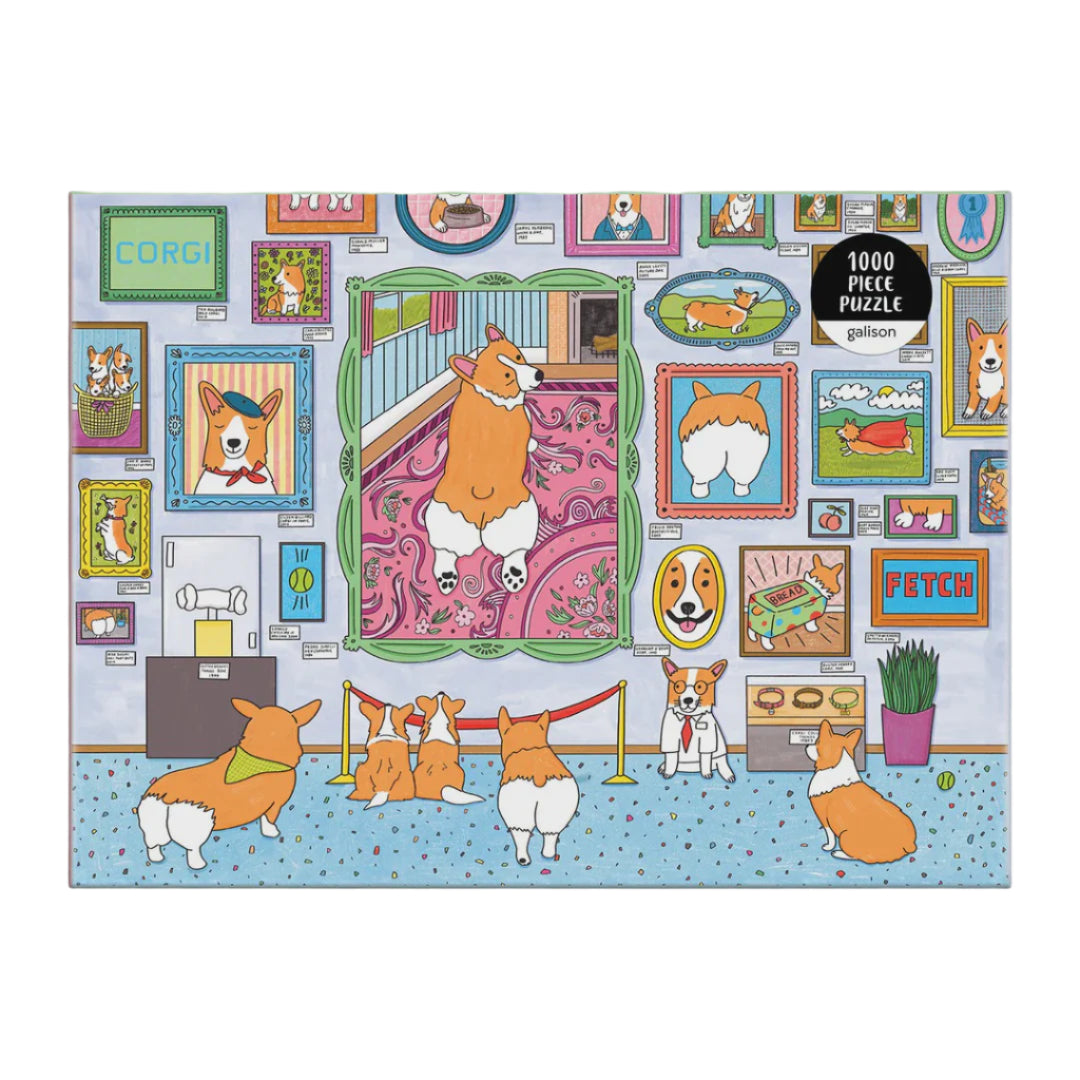 1000pc Museum Of The Corgi Puzzle