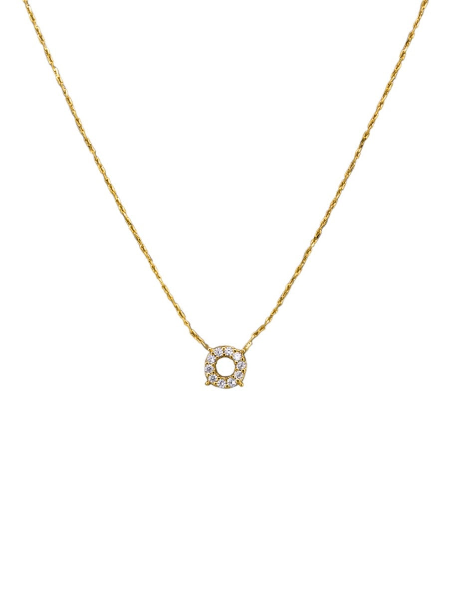 Crystal Lexi Necklace - Gold