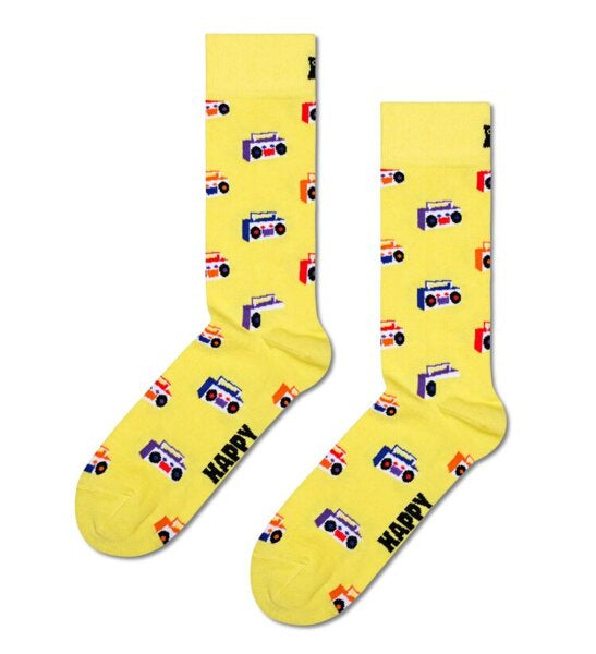 Happy Socks - Boombox Yellow