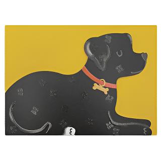 Black Labrador Card